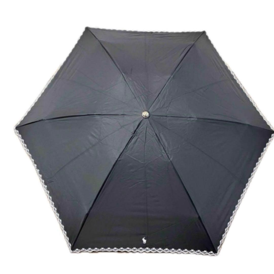新品★ POLO ポロラルフローレン　婦人折り畳み傘　晴雨兼用　遮光100%