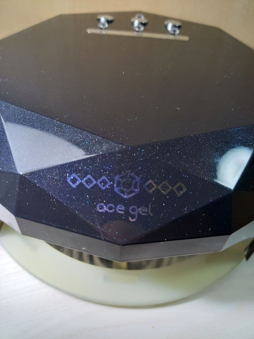 MIX LIGHT UV/LED ジェルネイルライト ラメブラック