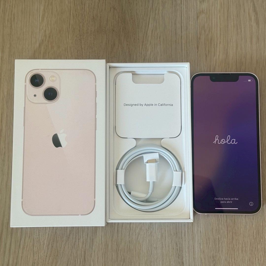 美品 iPhone 13 mini 256GB ピンク SIMフリー