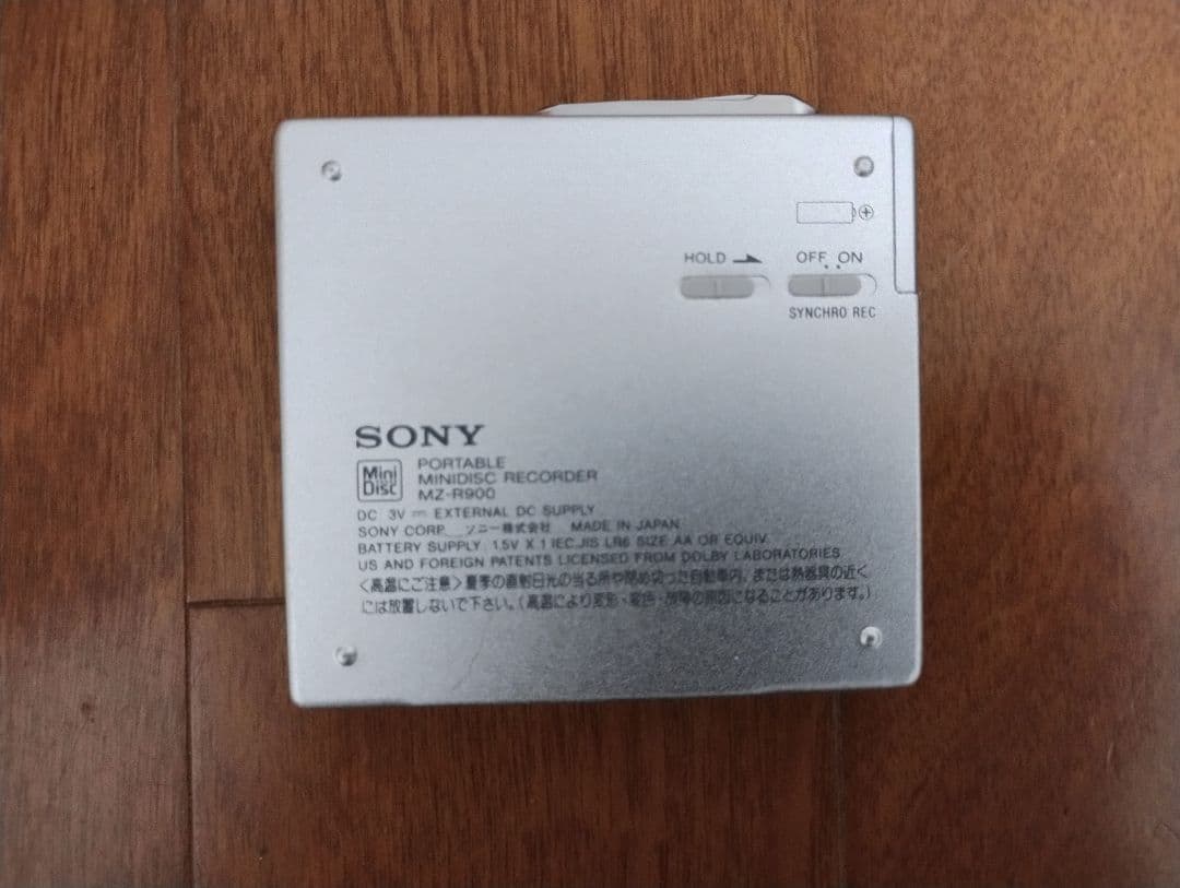 SONY MZ-R900 ポータブルMDプレーヤー