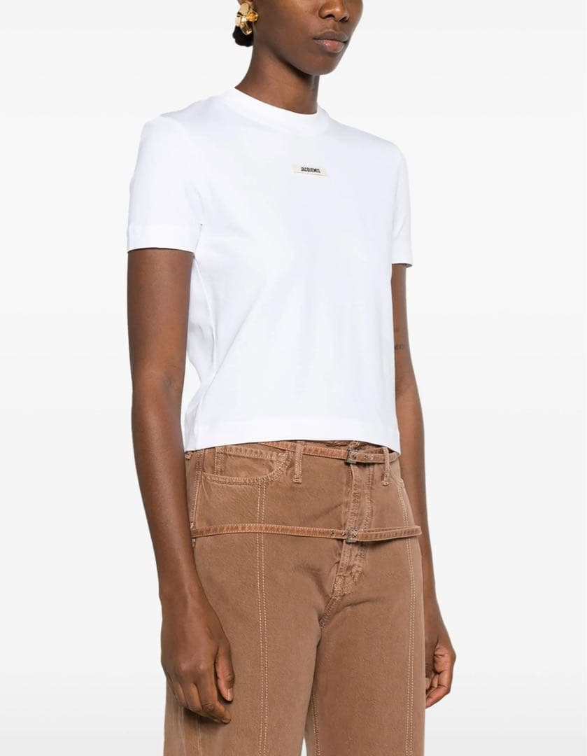 【新品タグ付】jacquemus ジャックムスGros Grain Tシャツ