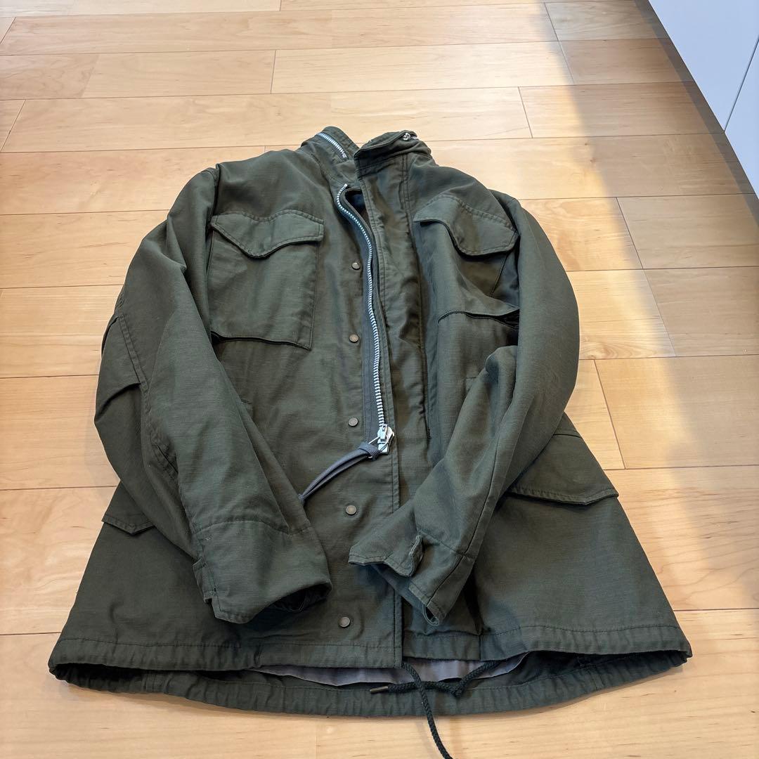 AUBERGE オリーブグリーン ミリタリー　ma-1