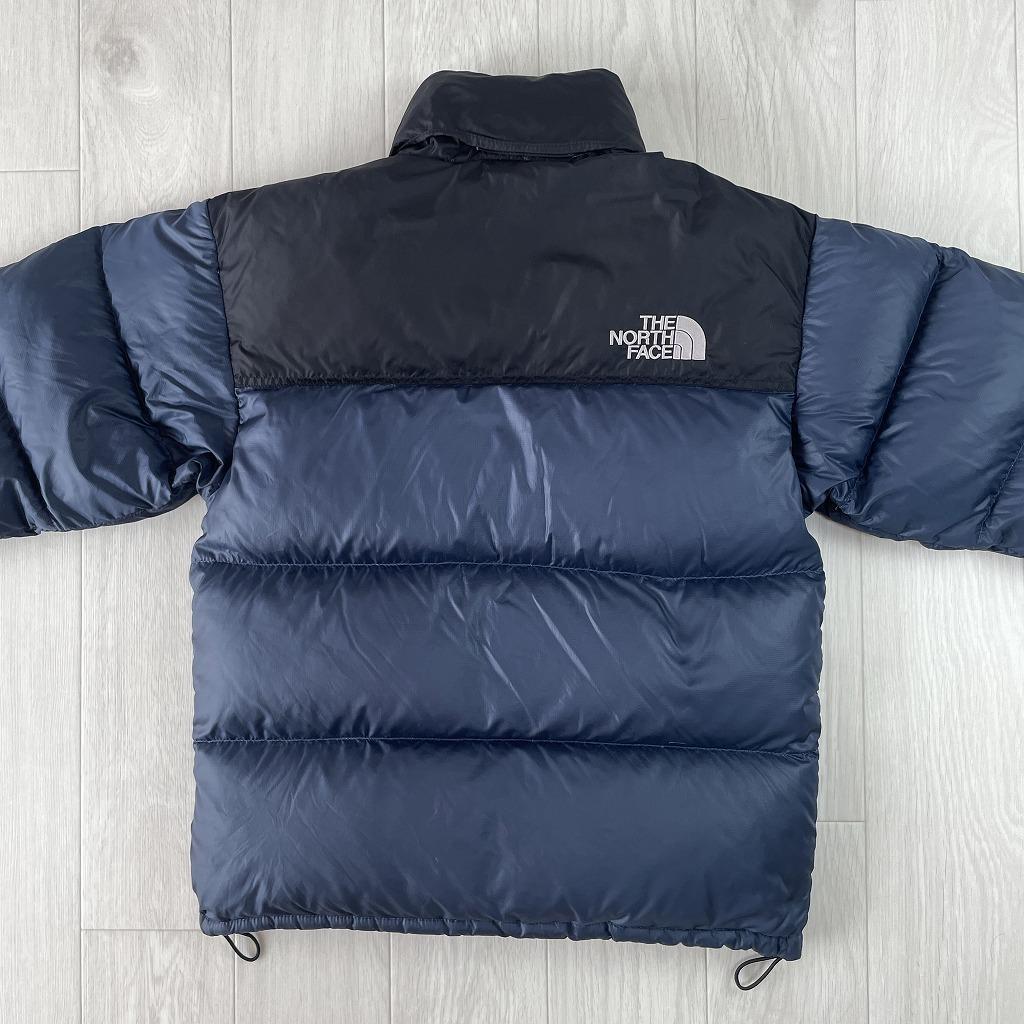 ノースフェイス　ヌプシ　ダウンジャケット　ネイビー　メンズXS　700フィル