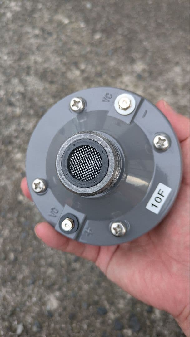 ホーンスピーカー、ドライバーユニット、ユニットカバー