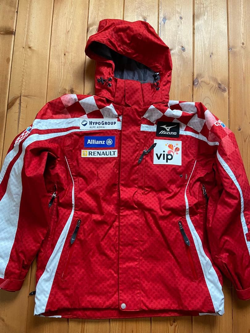 Mizuno ミズノ クロアチア代表モデル スキーウェア上下セット Ｌサイズ