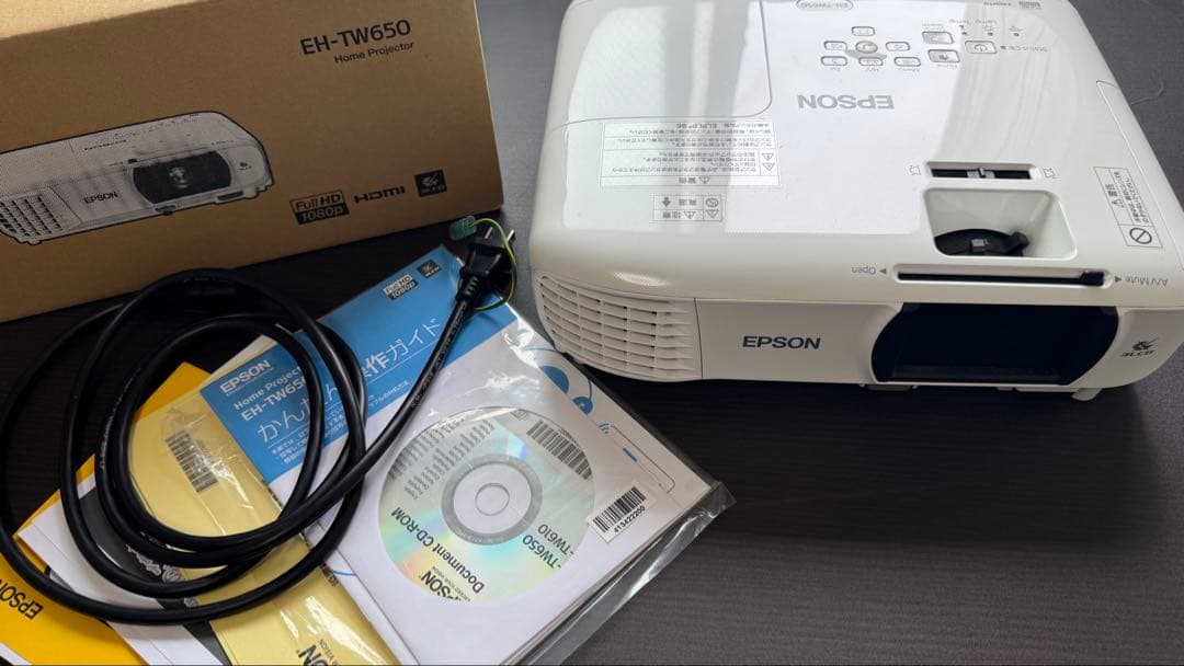 【セール中】 Epson EH-TW650 プロジェクター