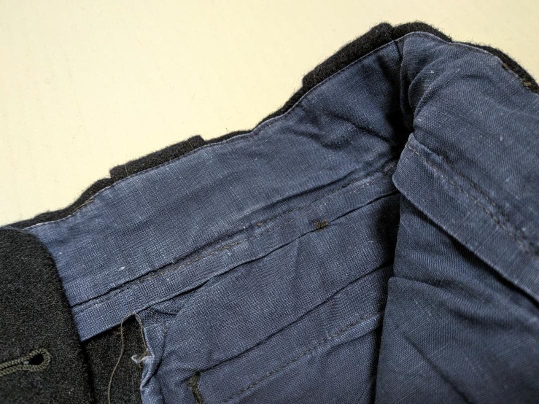 50's 60's フランス軍 国境警備隊ラインパンツ ウールスラックス ②