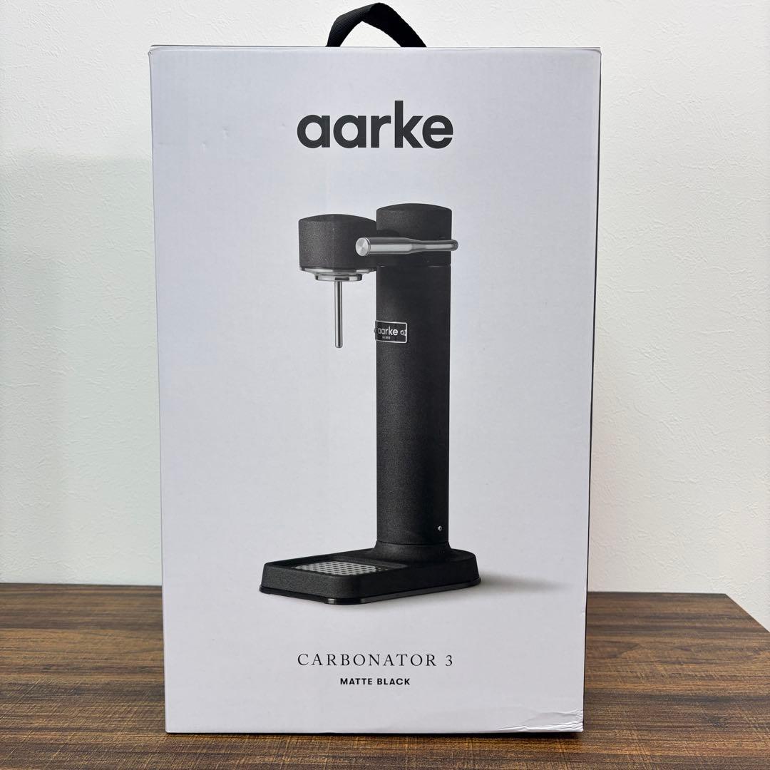 【新品】aarke Carbonator 3 炭酸水メーカー ブラック