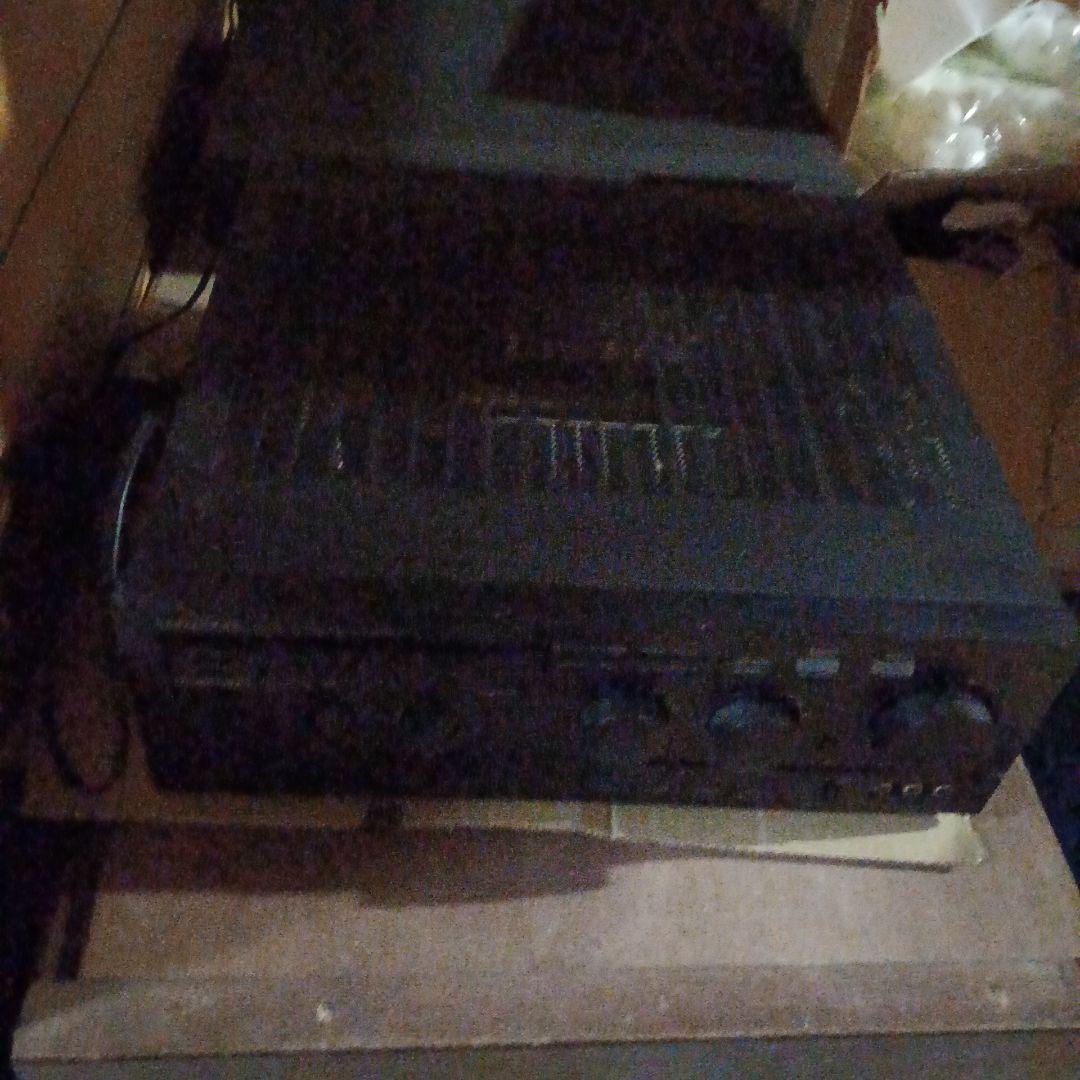 プリメインアンプ ブラック、A7J