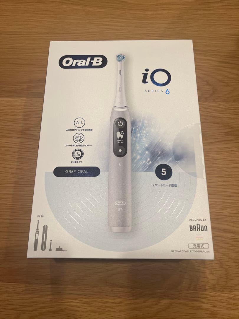 Oral-B iOシリーズ6 グレーオパール 本体