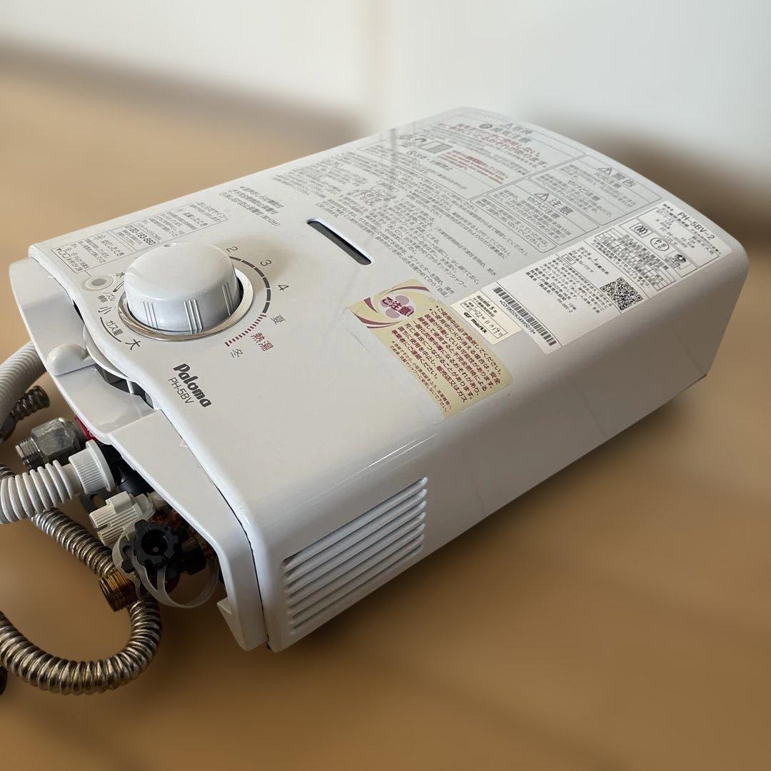 美品　パロマ 瞬間湯沸かし器 都市ガス用 給湯器 PH-5BV 2022年