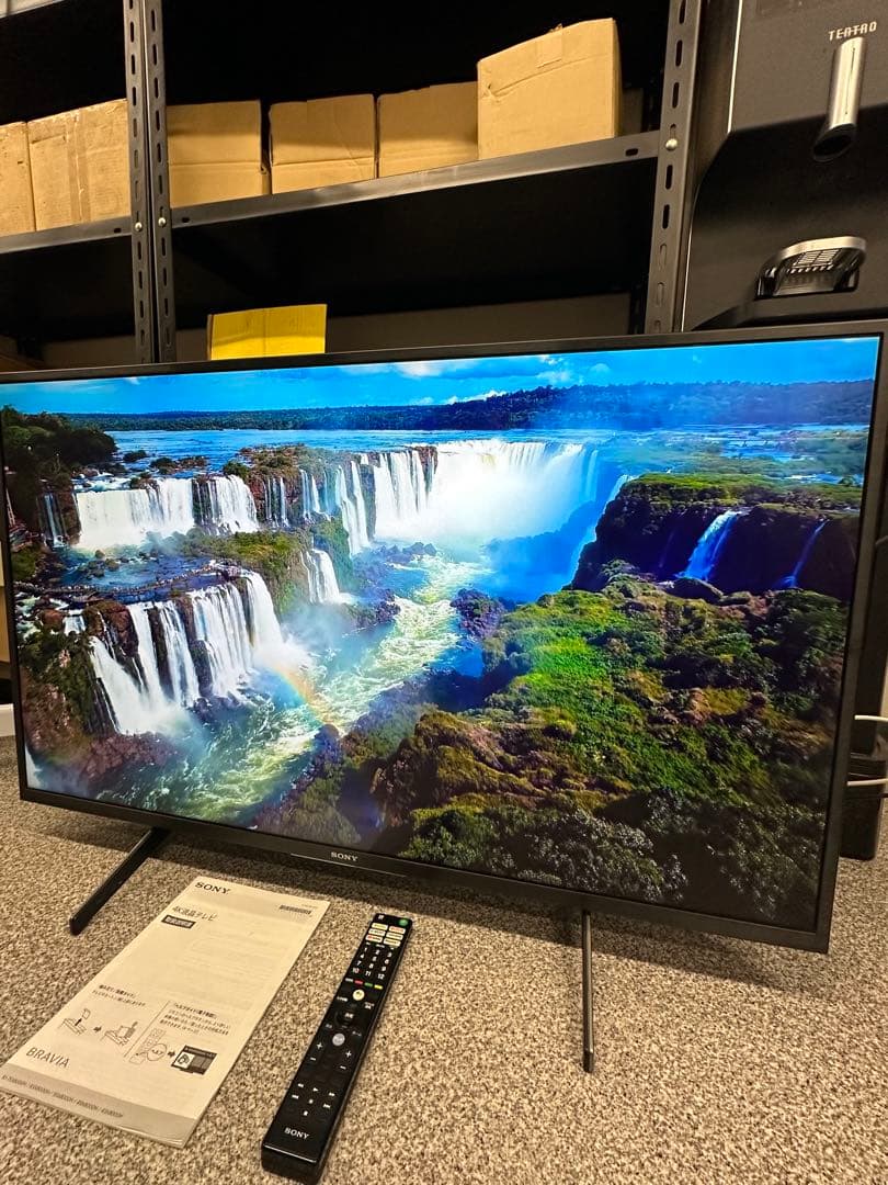 送料込み！　SONY ブラビア　KJ-43X8000H 4k 液晶テレビ　43v