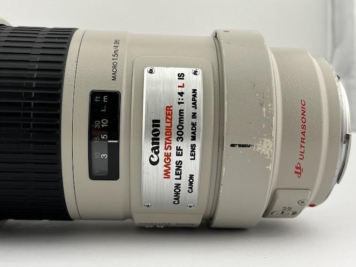 ★光学・動作良好★キャノン CANON EF 300mm F4 L IS USM