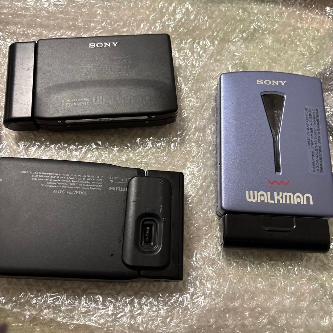 Sony Walkman オートリバース & Aiwa HB-PX610