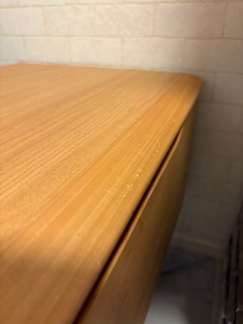 ニトリ テレビ台 ローボードNアルナス 180 天然木 ライトブラウン