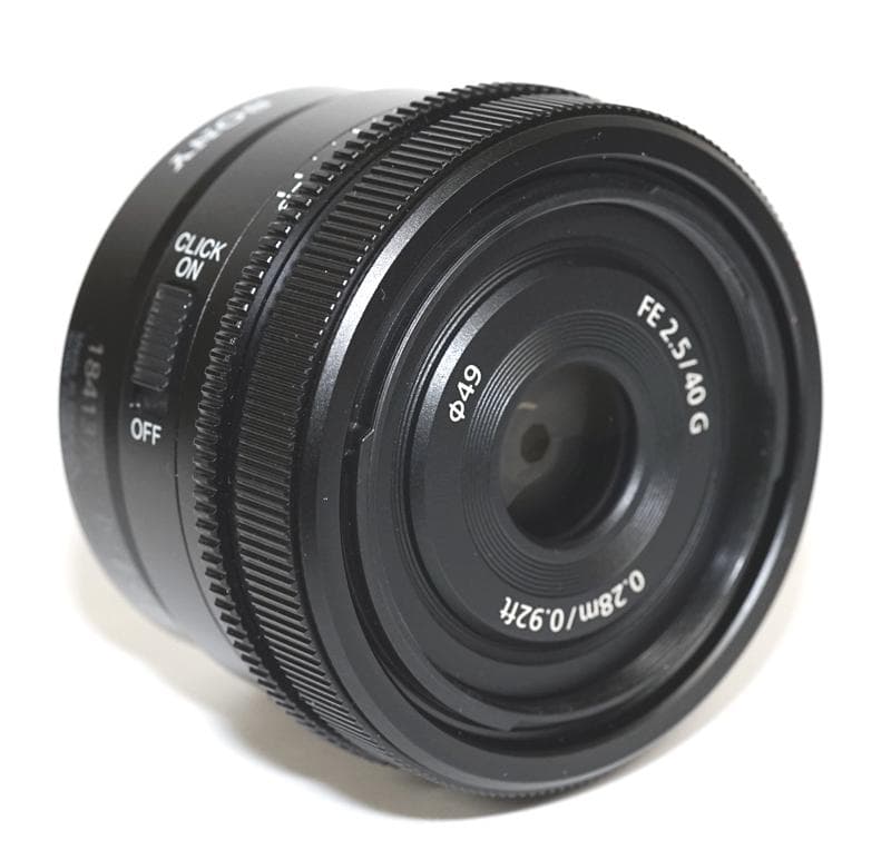 SONY ソニーFE 40mm F2.5 G SEL40F25G 極美品