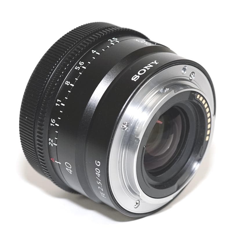 SONY ソニーFE 40mm F2.5 G SEL40F25G 極美品