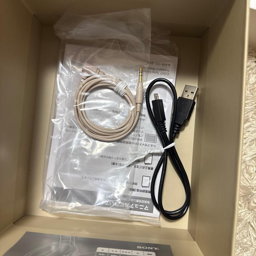 SONY h.earon2ワイヤレス WH-H800ペールゴールド