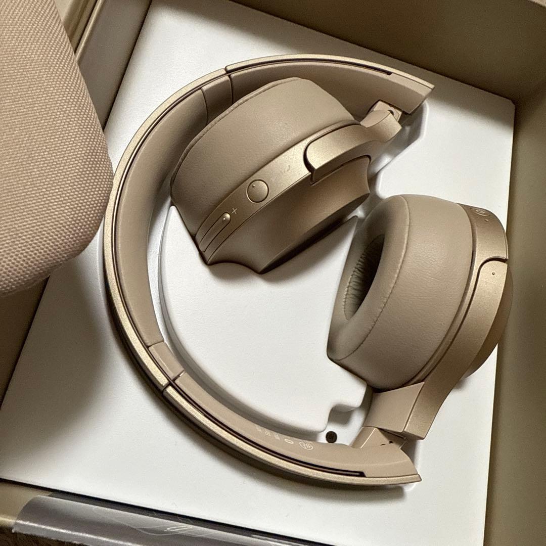 SONY h.earon2ワイヤレス WH-H800ペールゴールド