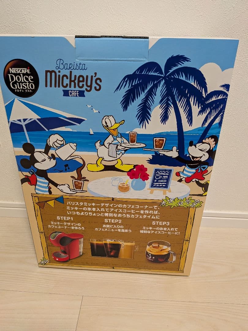 レ*ド様 【新品未開封】ネスカフェドルチェグスト ＜ミッキー＞ カフェ体験セット