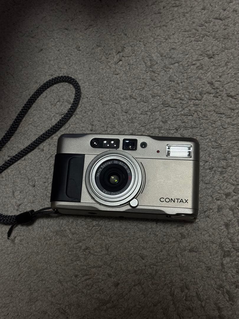 CONTAX TVS シルバー フィルムカメラ