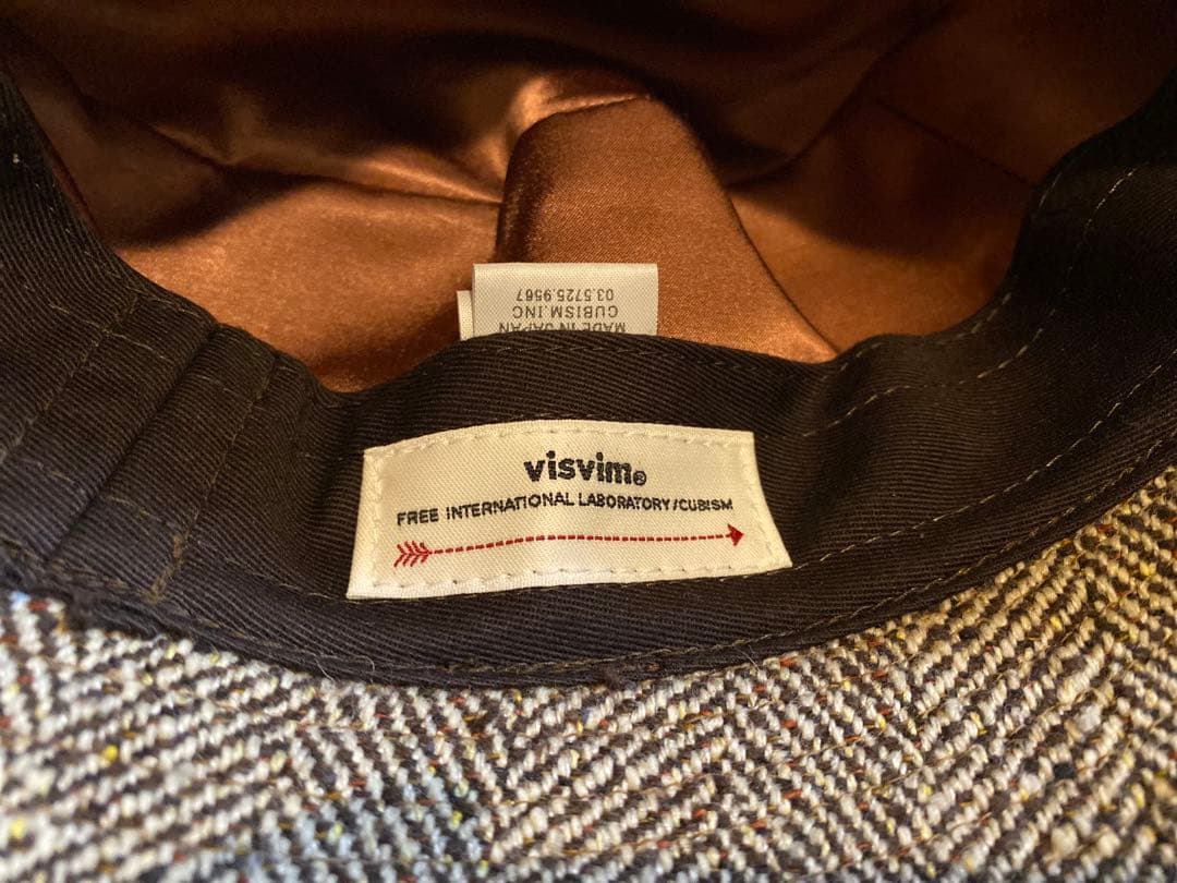 帽子 visvim DOME BUCKET HAT HB TWEED