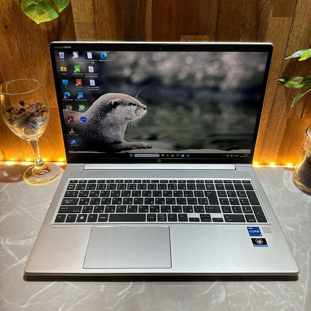 準美品2022年式‼️HP ProBook 450☘i5第12世代☘ノートパソコン