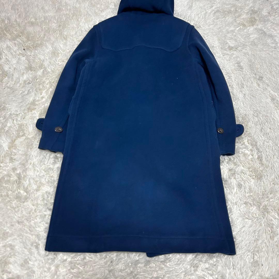 希少カラー　ムーアブルック　ヘリンボーン　ロングダッフルコート　丈100cm超