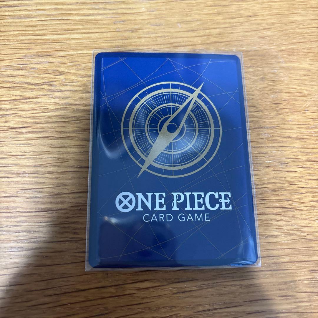 ONE PIECE カード　金背景　シャンクス