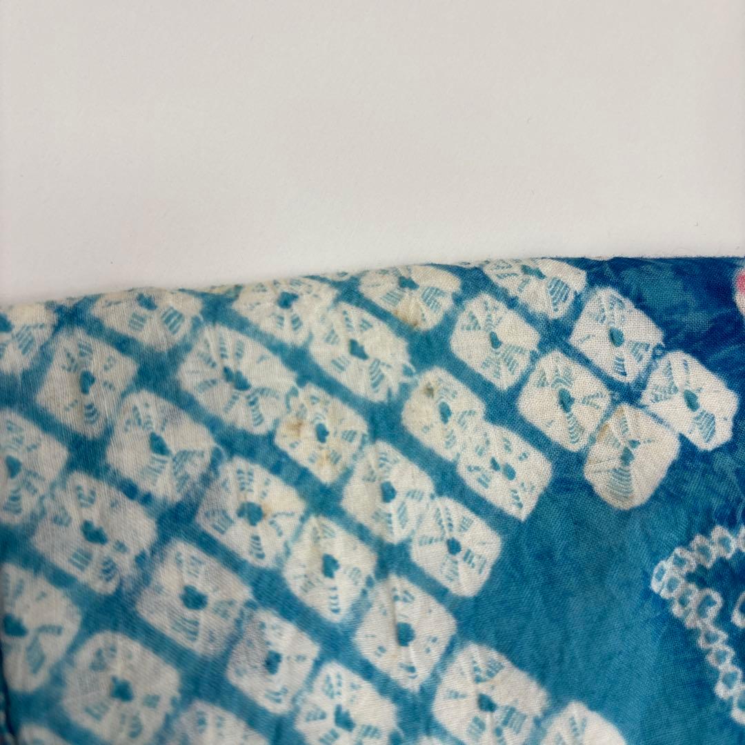 き*り様 AK-7778 有松鳴海絞り 浴衣 夏着物 色味の良い 夏物 着物 木