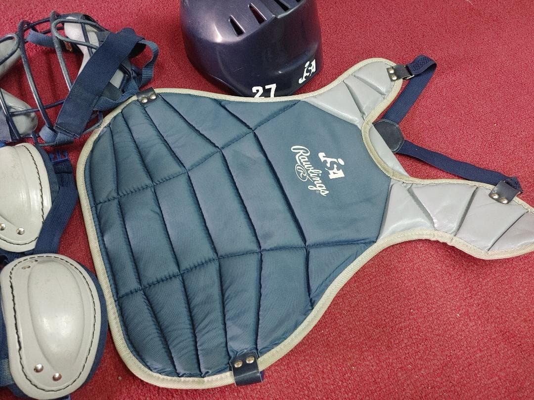 Rawlings キャッチャー用品 フルセット ネイビー