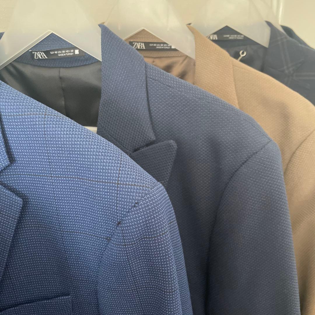 ZARA ジャケット　8着セット　サイズ48 スーツ　ブレザー　コンフォート
