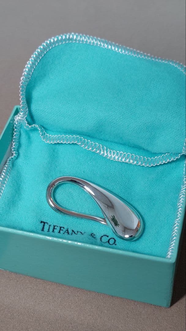 ティファニー エルサ・ペレッティ ティアドロップ キーリング