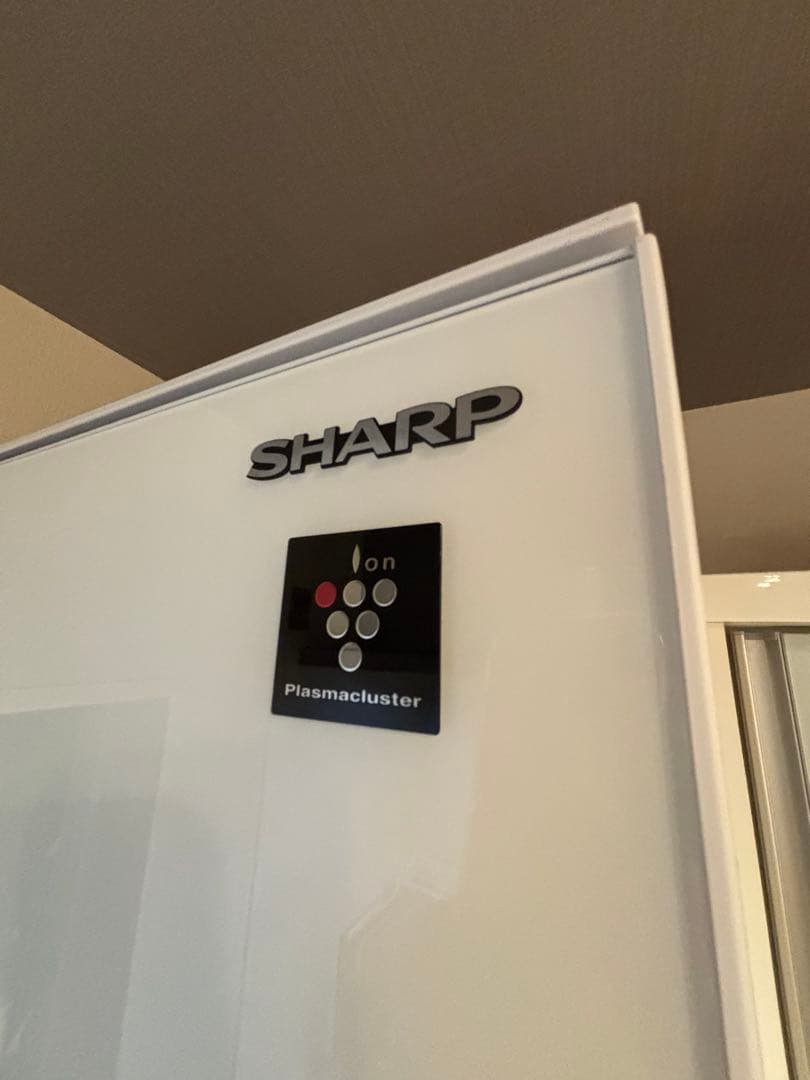 SHARP 冷蔵庫 ホワイト プラズマクラスター 左右開き SJ-G413G