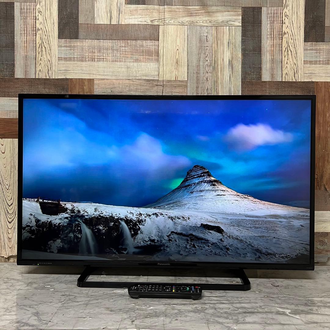 即日受渡❣️全国送料込Panasonic43型液晶テレビ外付けHDD録画対応