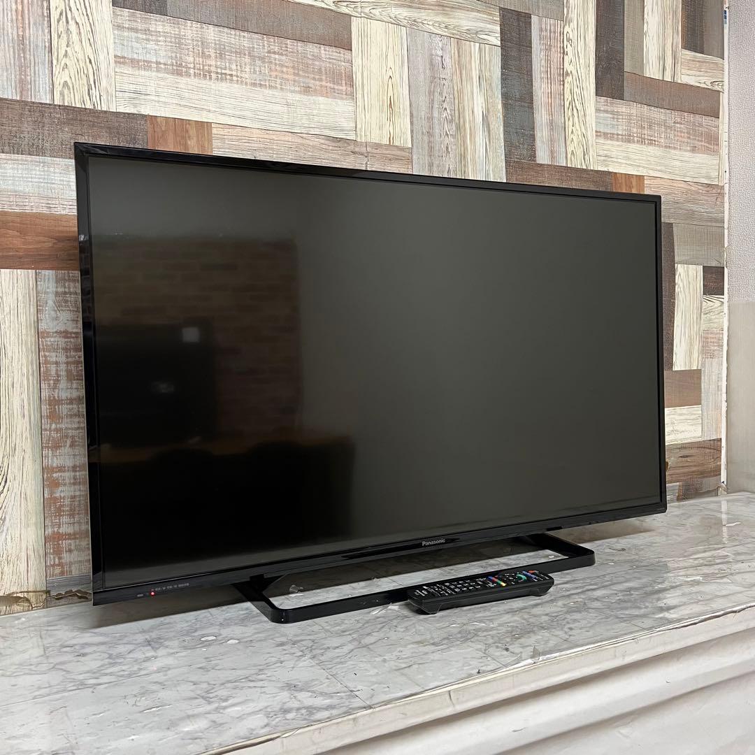 即日受渡❣️全国送料込Panasonic43型液晶テレビ外付けHDD録画対応