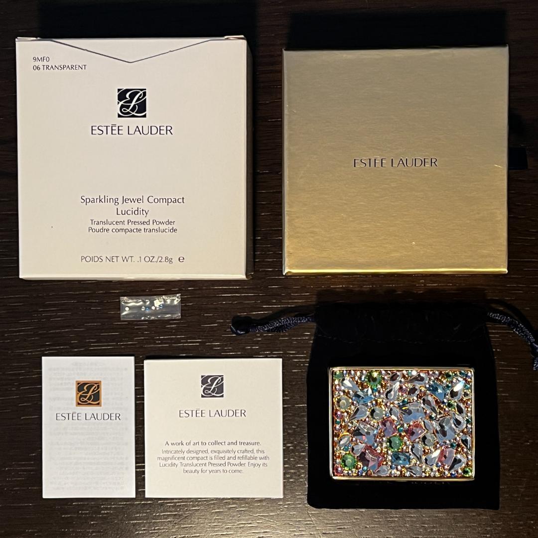 ESTEE LAUDER　エスティローダー　メタルコンパクト　箱備品付き6