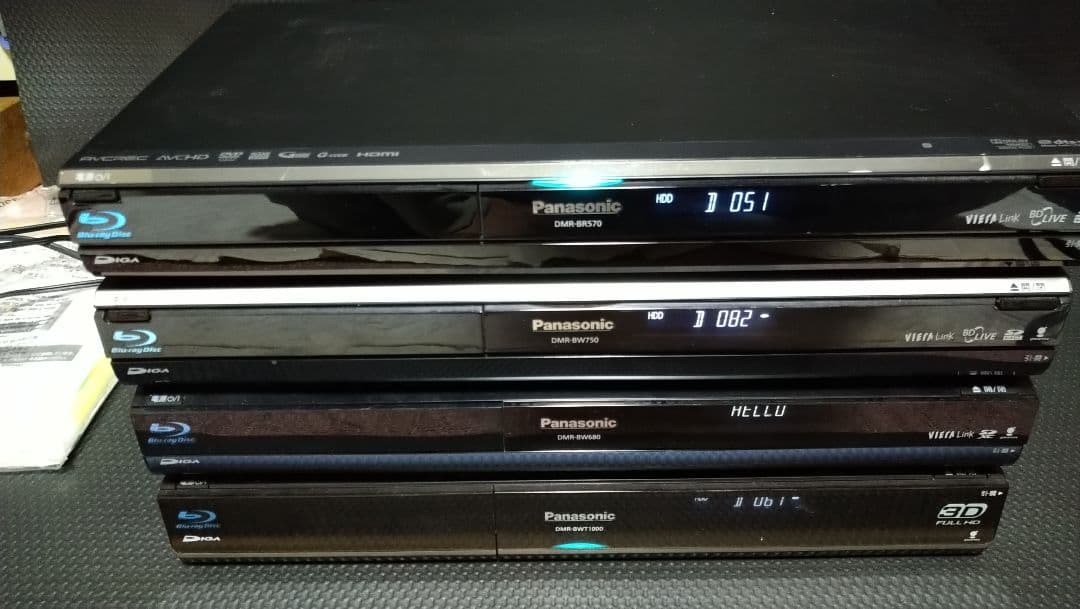 玲*ロ様 ブルーレイレコーダー　Panasonic