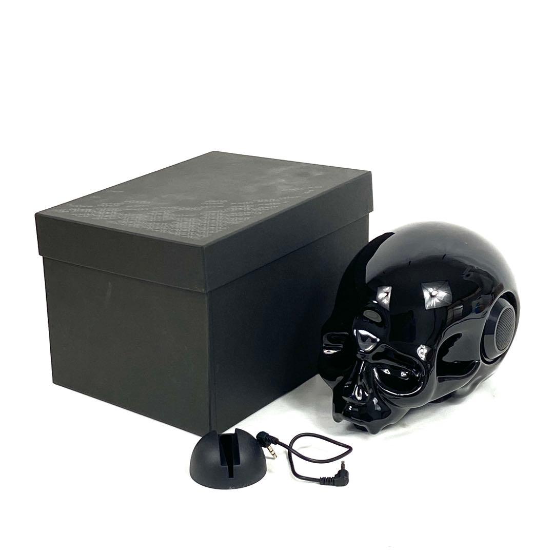 ロエンROEN スカルヘッドスピーカー 動作品 箱付き