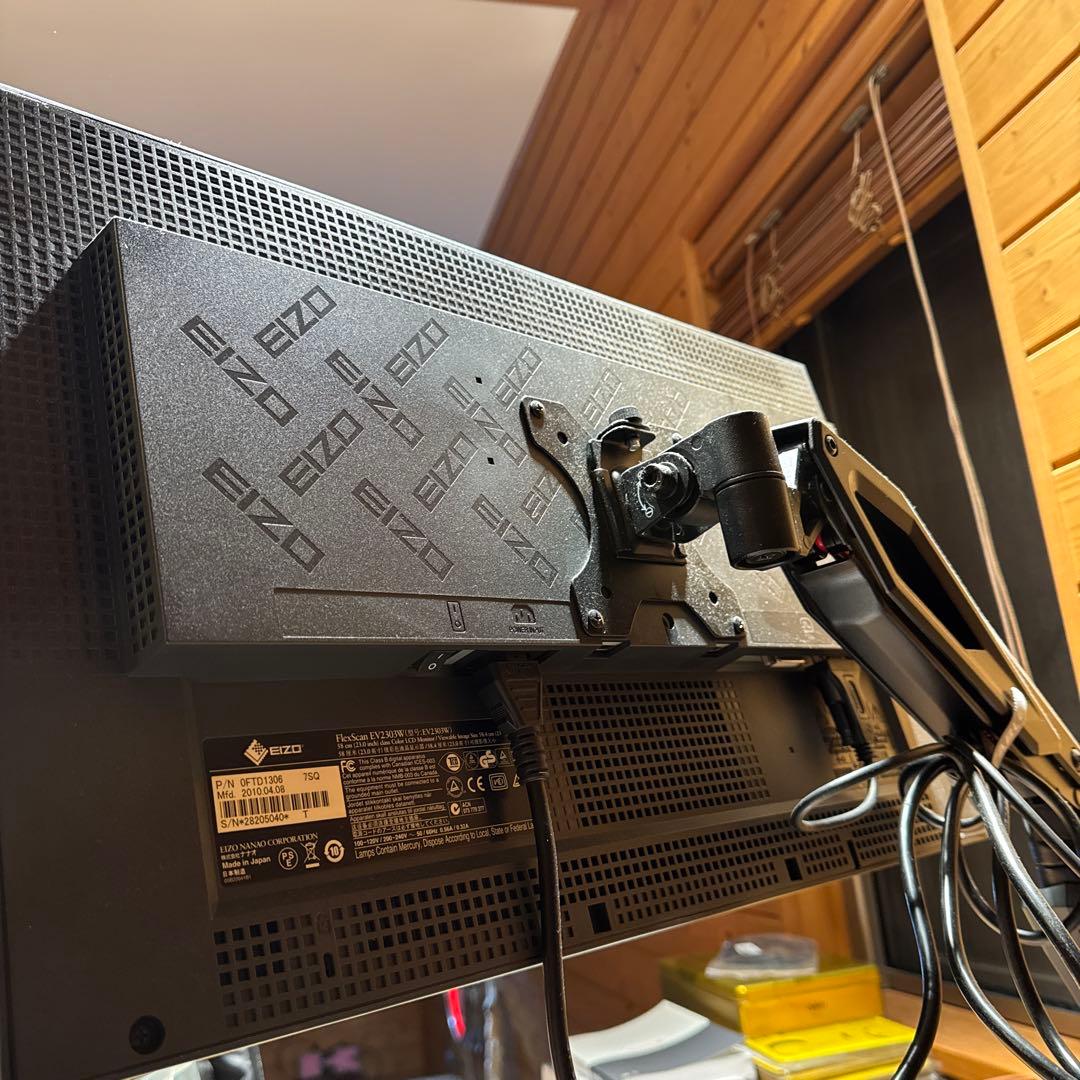 EIZO エイゾー FlexScan EV2303W ゲーム 外部モニター