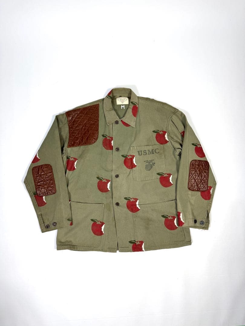 40s P-41 USMC HBT リンゴ アップル ミリタリービンテージ