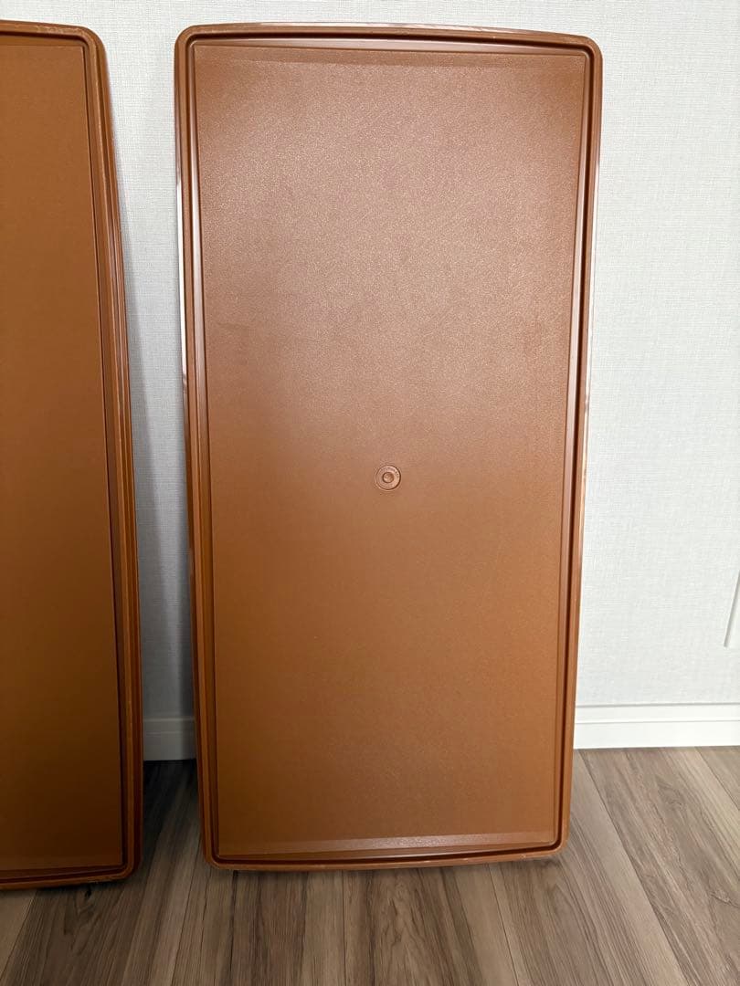 美品❕タッパーウェア ディープロングスーパーケース2個セット