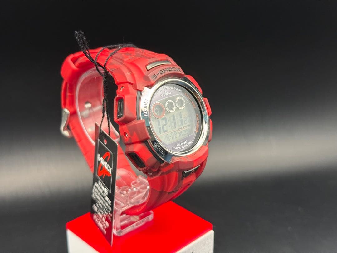 CASIO G-SHOCK GW-300CFJ-4JF 電波ソーラー赤迷彩美品