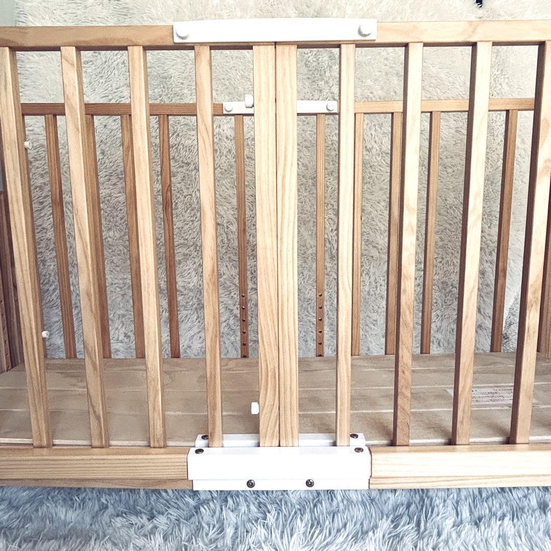 大和屋 そいねーるⅢ　ベビーベッド　ナチュラル サポートベルト付き