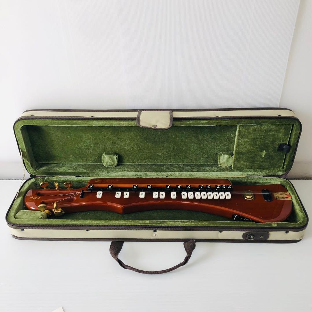 良品 SUZUKI こはく ソプラノ 電気大正琴 楽器 CHK-1 スズキ