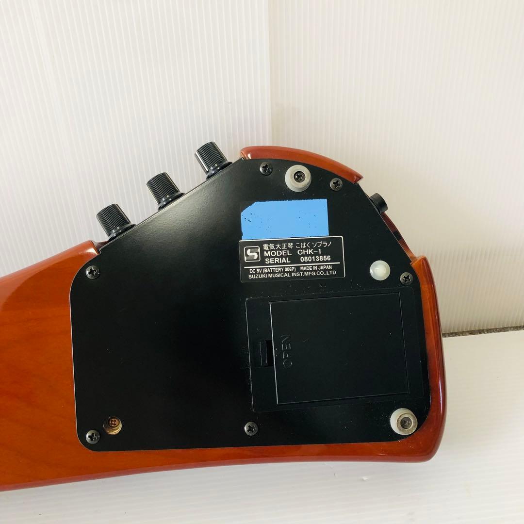 良品 SUZUKI こはく ソプラノ 電気大正琴 楽器 CHK-1 スズキ