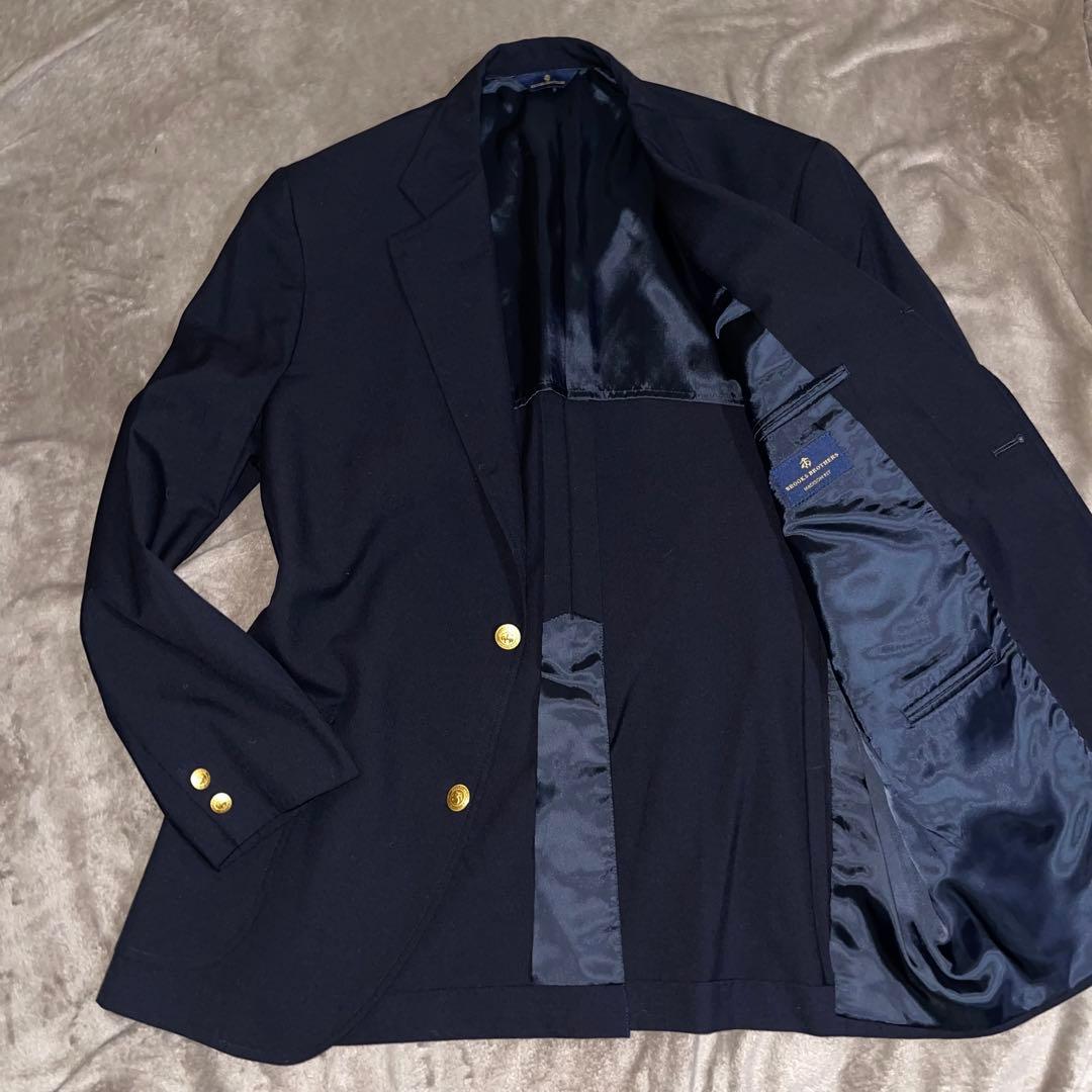 ブルックスブラザーズ MADISON FIT 3B 紺ブレ 42