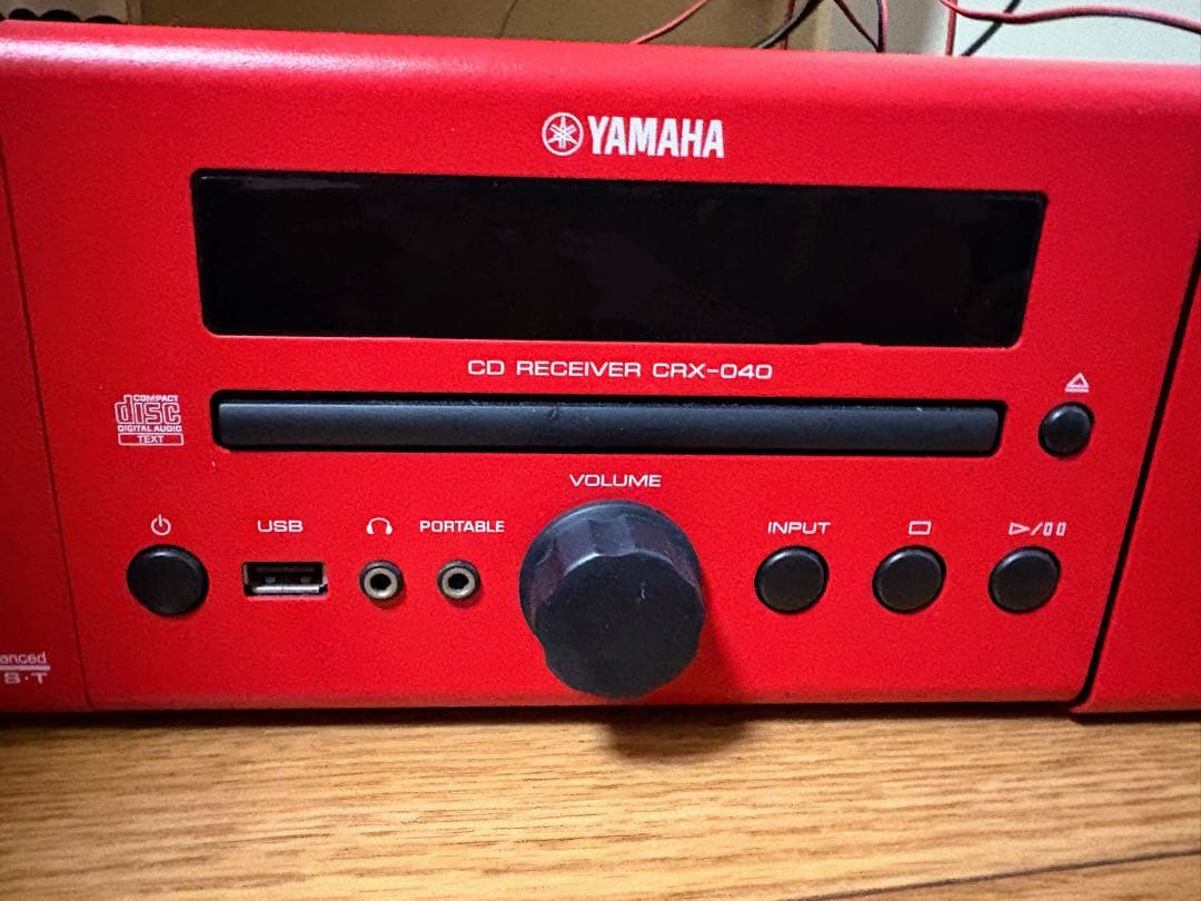 YAMAHA CDレシーバー CRX-040 MCR-040R ミニコンポ