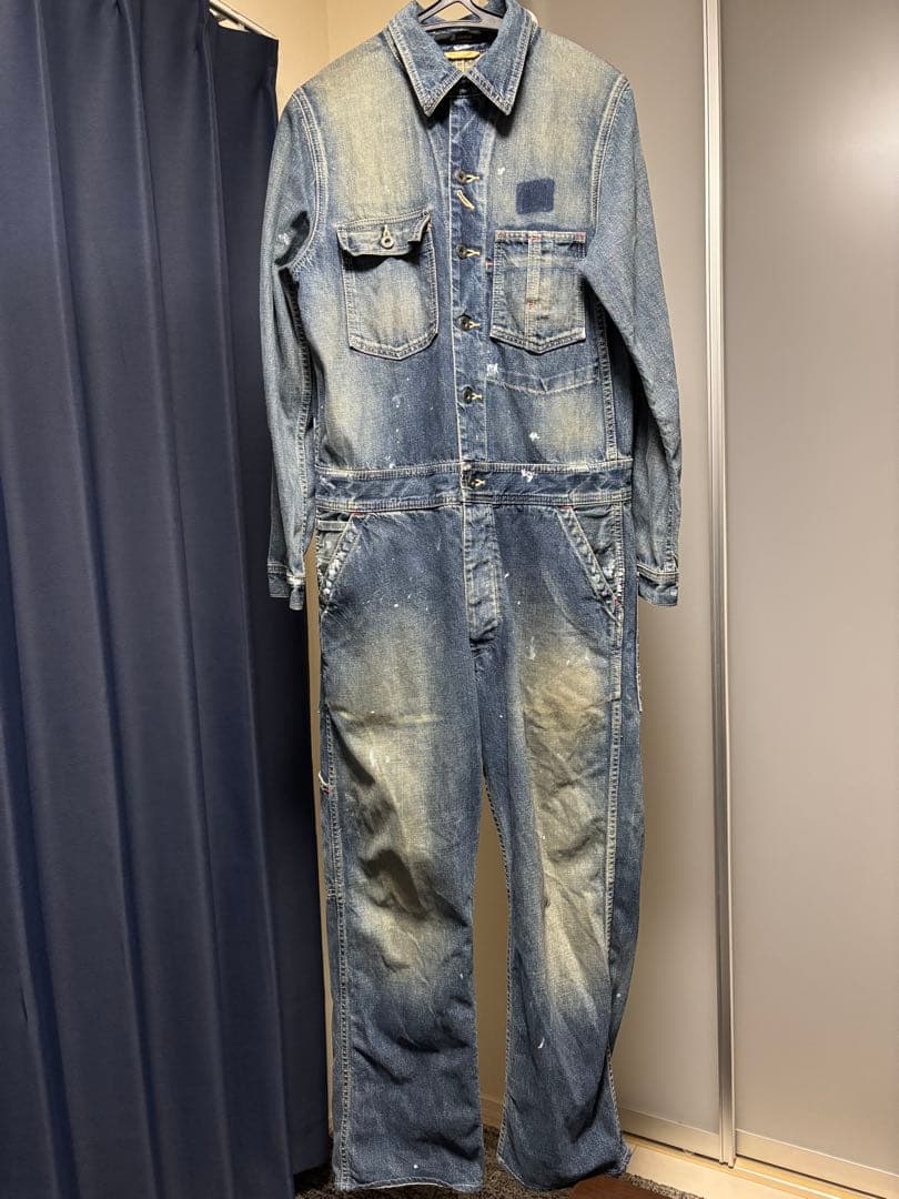 Johnbull デニム エンジニアオールインワン