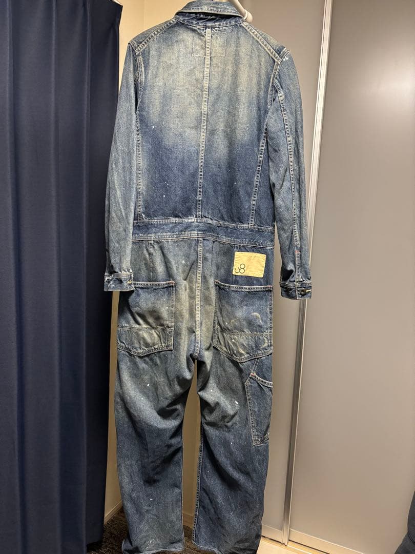 Johnbull デニム エンジニアオールインワン